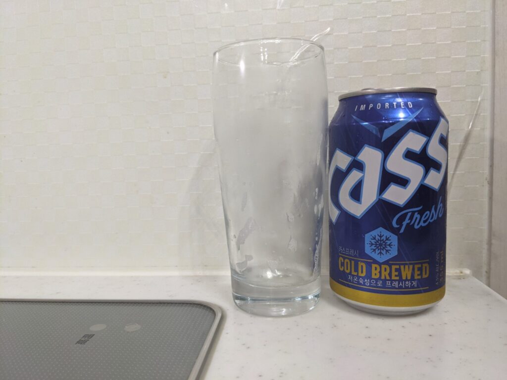 韓国ビール」「cass（カス）フレッシュビール」味は？評価評判など口コミは？ | ビール部【ビールブログ】